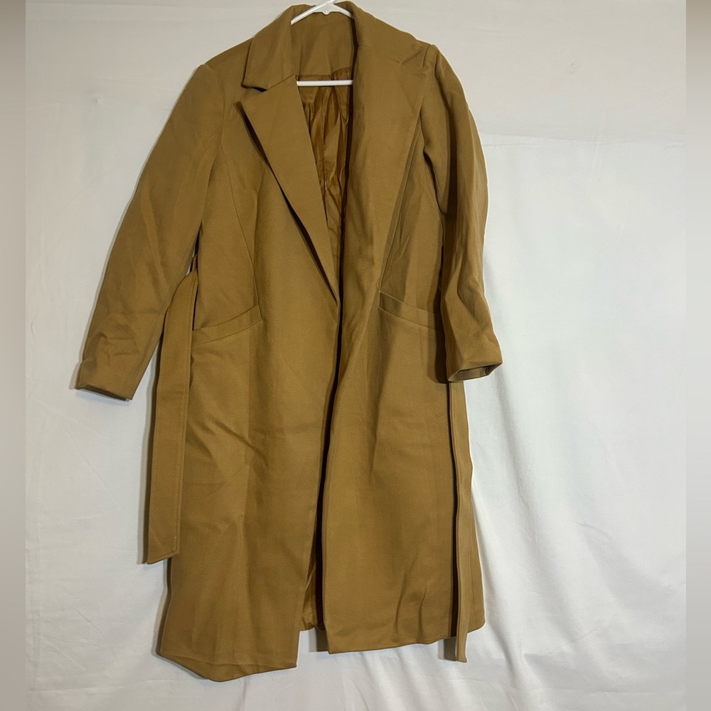 Camel Long Jacket